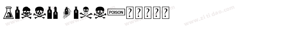 Poison Dots字体转换